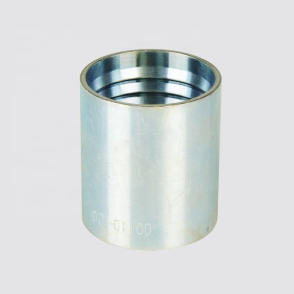 Quality manufacturer hose fittings terminal ferrule 00110-06 for SAE 100 R1 hose hydraulic parts for sale