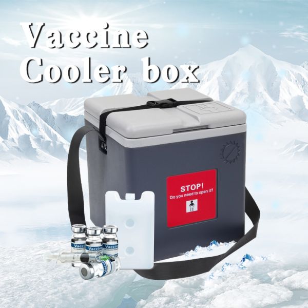 Quality 1.6L CDC Approved Vaccine Transport Cooler Box With Coolant Packs for sale