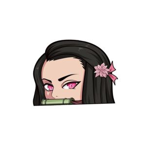 Waterproof Anime Car Sticker Kakashi Naruto Itachi Sasuke Demon Slayer 3D For