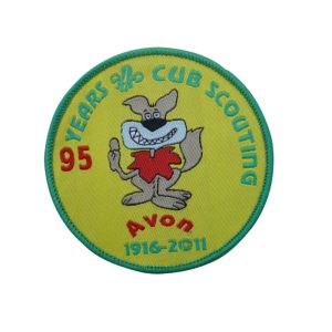 Embroidered Custom Patches / Badges With Personalized Pattern For Clothing /