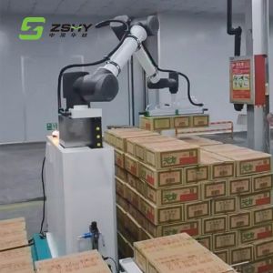 Buy cheap 20kg Payload flexible cobot palletizer for cartons bags stacking from wholesalers