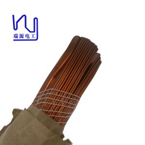 Buy cheap CTC Continuously Transposed Wire Rectangular / Flat Enameled Copper Litz Wire from wholesalers