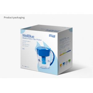 Mineral Pot Antioxidant Alkaline Water Pitcher Food Grade Materials FDA Approved