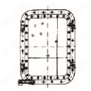 Buy cheap Ship’s Ordinary Rectangular Window from wholesalers
