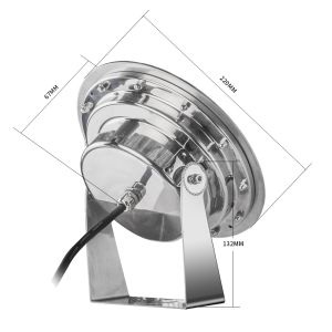 Buy cheap 1200LM DMX512 Control Waterproof LED Spotlights VDE Underwater from wholesalers