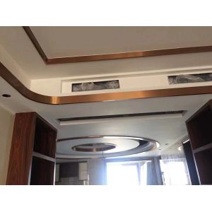 Buy cheap Mirror Finish Rose Gold Stainless Steel Wall Trim Wall Panel Trim 201 304 316 for wall ceiling furniture decoration from wholesalers