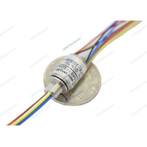 Buy cheap Mini Signal Capsule Slip Ring With External Diameter 10mm Electrical Connector from wholesalers