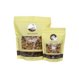 Buy cheap Homestyle Edelweiss Tea Bags Packaging  Light Yellow  With Window from wholesalers