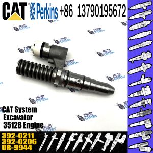 China injector 392-0211 for truck diesel pump injector nozzle injection 392-0211 for caterpillar common rail with solenoid on sale