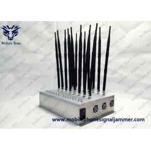 Buy cheap Multi-Band All Frequency 2G 3G 4G LTE 4G Wimax Phone Blocker WiFi GPS VHF UHF Signal Jammer from wholesalers