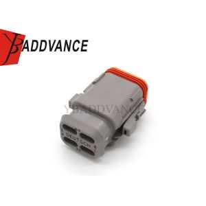 Buy cheap DT Series 8 Pin Deutsch Automotive Connectors With Shrink Boot Adapter DT06-08SA-E008 AT06-08SA-SRGRY from wholesalers