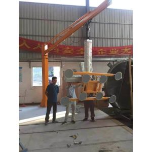 Buy cheap Vertical Structure Glass Crane Vacuum Glass Suction Crane Lifter with Sucking Capacity from wholesalers