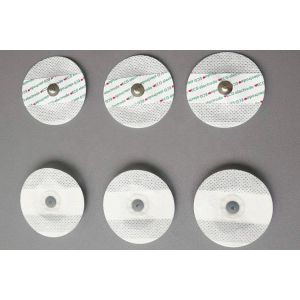 Buy cheap Round 50mm snap disposable ecg electrode padsecg chest electrode from wholesalers