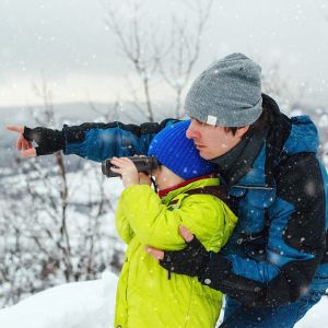 S243W Quad Handheld Thermal Imaging Night Vision Monocular Rechargeable