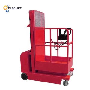 Buy cheap 4m Max Platform Height Electric Order Picker With PLC Control System from wholesalers