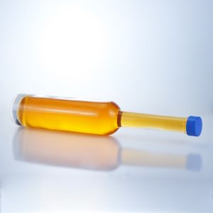 Buy cheap Clear Flint Glass Collar 500ml Long-neck Bottle for Gin Rum Champagne Brandy Whisky from wholesalers