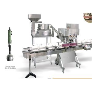 Buy cheap Line Structure Automatic Capping Machine 1.2kw For Cosmetic Industry from wholesalers