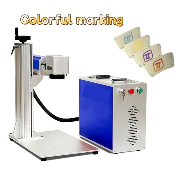 Quality MOPA JPT Fiber Laser Marking Machine for Color Engraving for sale