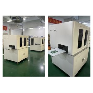 China High Speed Steel 300mm PCB V Cut Machine With Quickly Changed Blade Set on sale