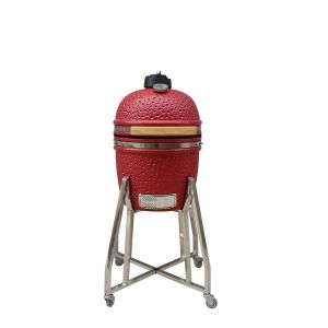 Buy cheap 15 Inch Kamado BBQ Ceramic Grill 39cm With Cart And W/ｏ Side Tables product