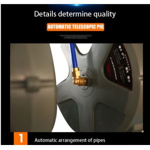 AA4C Automatic Retractable Flexible Hose Reel PU Mesh Air Hose Reel Electric