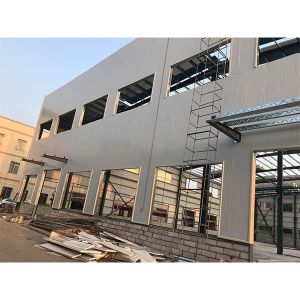 Steel Structure Building Industrial Warehouse Logistics Center with Office