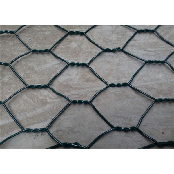 Buy cheap Coastal Protection Woven Mesh Gabions PVC / PE Coated Surface Treatment from wholesalers