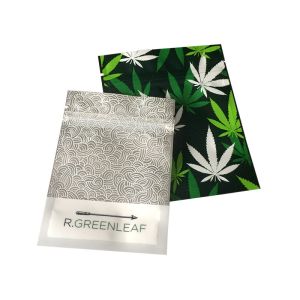 Buy cheap Hot sale smell proof bag smoking weed package bags stand up zip plastic pouches for Cigar packing from wholesalers