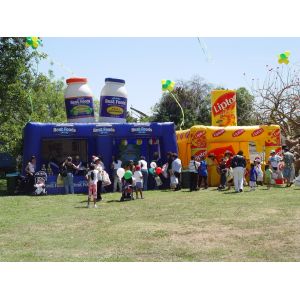 Buy cheap Durable Lipton Inflatable Booth , Advertising Inflatables With EN14960 from wholesalers