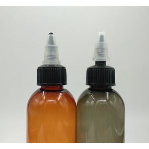 Buy cheap 100ml Clear Liquid Filled Plastic Bottles With Screw Cap from wholesalers