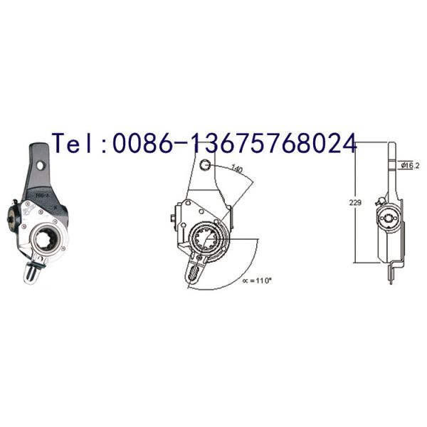 Quality Slack Adjuster Automatic 4W8105 China for sale