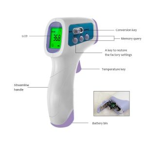 Buy cheap Hand Held Infrared Non Contact Thermometer , Surface Temperature Thermometer Multi - Function from wholesalers
