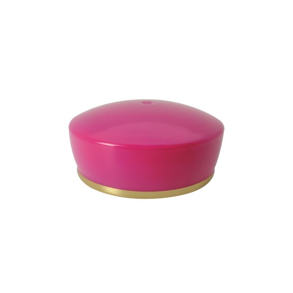 Buy cheap Electroplating 53/410 Plastic Jar Lid With Golden Side from wholesalers