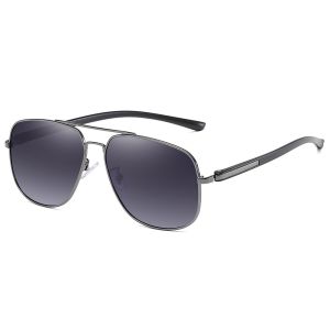 Unique Trending Uv400 Polarized Sunglasses BSCI Square Ocean Lens
