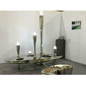 Buy cheap Stainless steel sculpture with mirror finish product