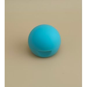 Buy cheap Cyan Plastic Smooth Matte Spherical Lid for Cosmetic Bottles from wholesalers