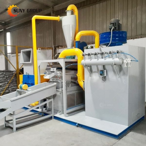 Buy cheap PLC Core Components Dry Type Waste Cable Wire Granulator Recycling Machine for High Productivity from wholesalers