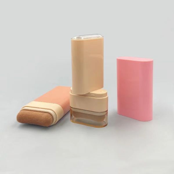 Buy cheap Custom Plastic Blush Stick Container with Silkscreen Print from wholesalers