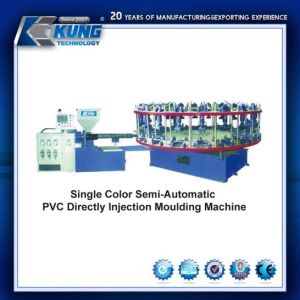 Buy cheap Semi Automatic PVC Sole Injection Machine , Practical Shoe Making Equipment from wholesalers