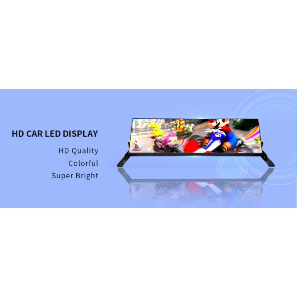 Buy cheap P2.6mm P5.2mm Car LED Advertising Screen Light Weight Easy To Install from wholesalers