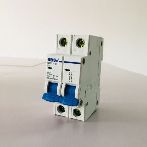 MCB Main Circuit Breaker , Miniature Circuit Breakers Flame Resistant Plastic