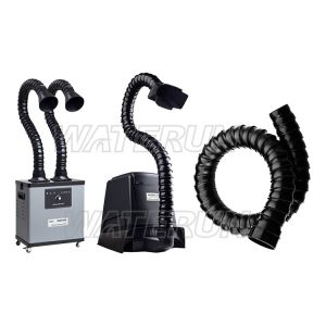 Buy cheap Black Flexible Adjustable Plastic Fume Extraction Ducting With Square Nozzle from wholesalers