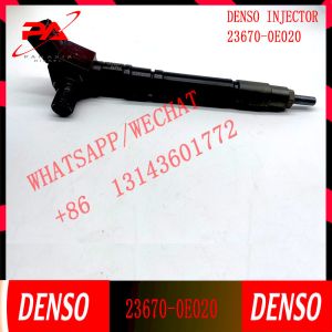 China Common Rail DELPHI Diesel Fuel Injector 23670-0E020 23670-09430 295700-0090 295700-0560 on sale