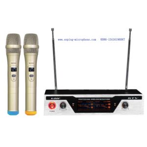 Buy cheap GL-313  two-handheld VHF colorful wireless microphone with screen   / micrófono / good quality from wholesalers