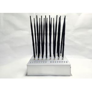 Buy cheap Multi-Band All Frequency 2G 3G 4G LTE 4G Wimax Phone Blocker WiFi GPS VHF UHF Signal Jammer from wholesalers