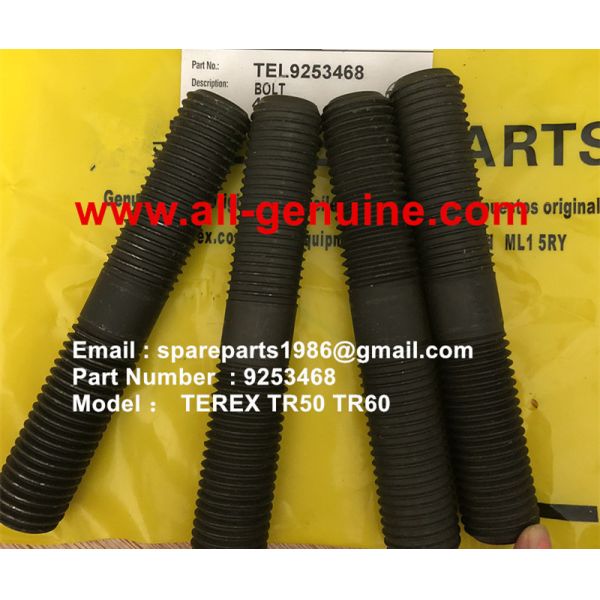 Quality TEREX 09253468 BOLT TR50 TR60 TR70 TR100 TR45 3305F 3305B TR35A RIGID DUMP TRUCK MINING OFF HIGHWAY CUMMINS  ALLISON for sale