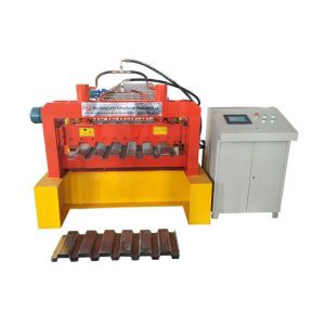 Buy cheap Steel Panel Floor Deck Roll Forming Machine Hydraulic Pressure 10-12MPa from wholesalers