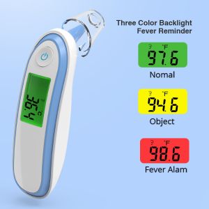 Buy cheap Non Contact Forehead And Ear Infrared Thermometer With Fever Alarm from wholesalers