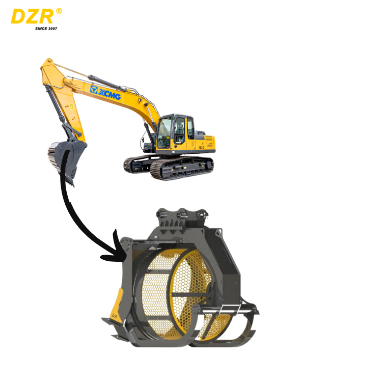 Buy cheap High efficiency high performance iso certificated Excavator Screen Mesh Screening Bucket Suitable 5.5-38ton Excavator from wholesalers