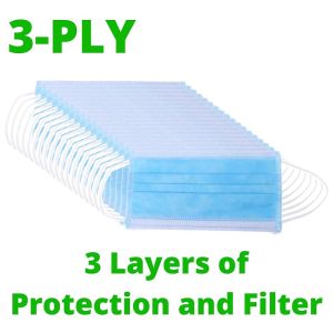 PFE99% Disposable Protective Face Mask for Medical / Surgical / Catering /